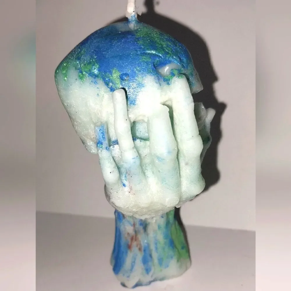 Hand crafted limited edition from our Raging skull candls collection